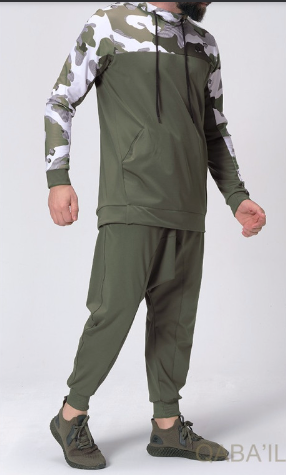 Ensemble Army - Sarouel + Sweat Capuche - Qaba'il