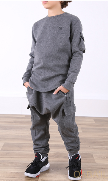 Ensemble Snipër Kids Anthracite – Qaba’il