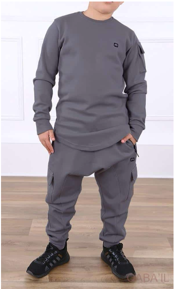 Ensemble Snipër Kids Anthracite – Qaba’il