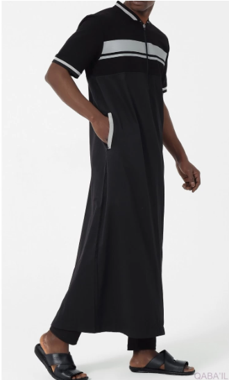 Qamis long NAVY R24