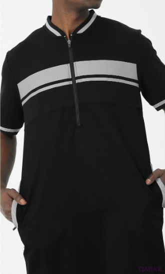 Qamis long NAVY R24