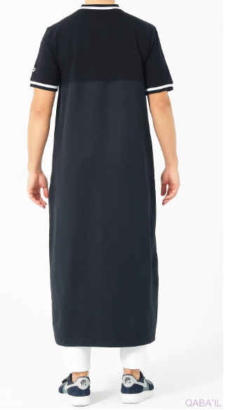Qamis long NAVY R24