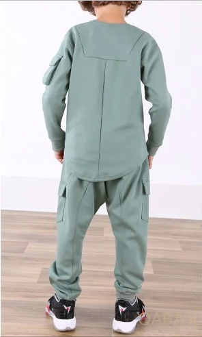Ensemble Snipër Kids Anthracite – Qaba’il